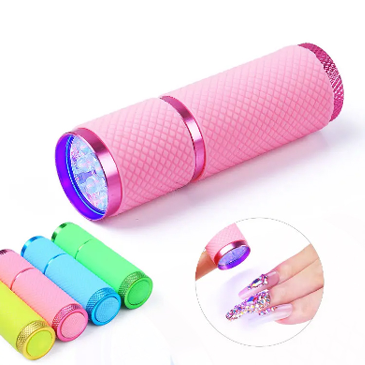 2024 gel uithardend Poolse licht snelle droger 9 LED UV Mini Nail Lamp