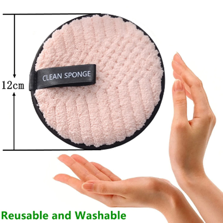 2024 NIEUWE MICROFIBE MAKE -UP GEZICHT SPONGE -PADS