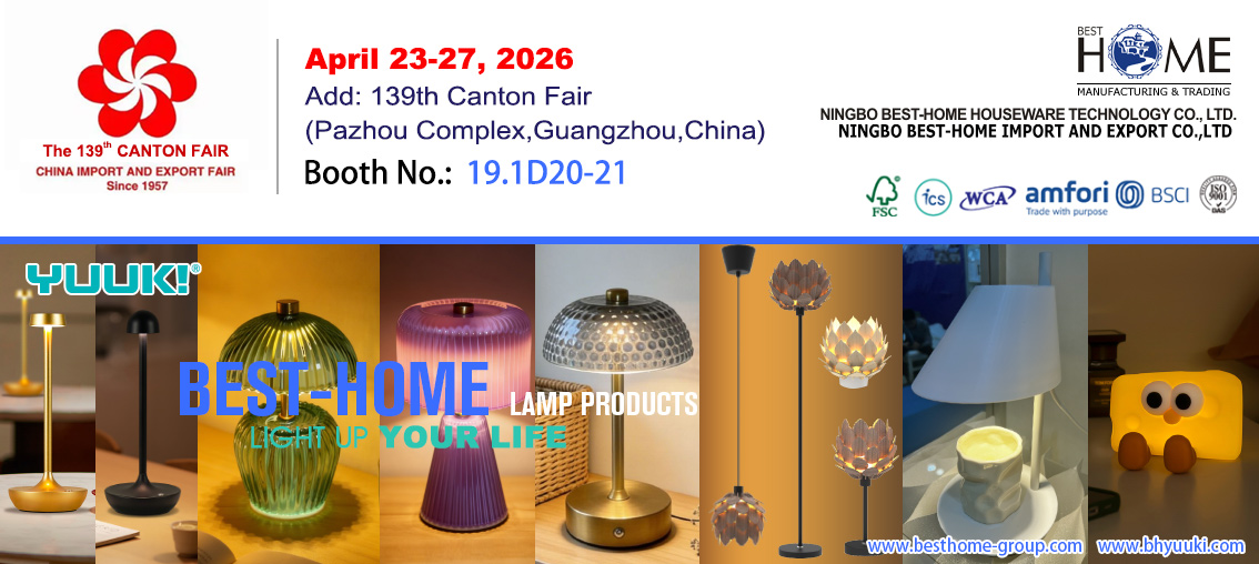 Canton Fair - Tafellampen