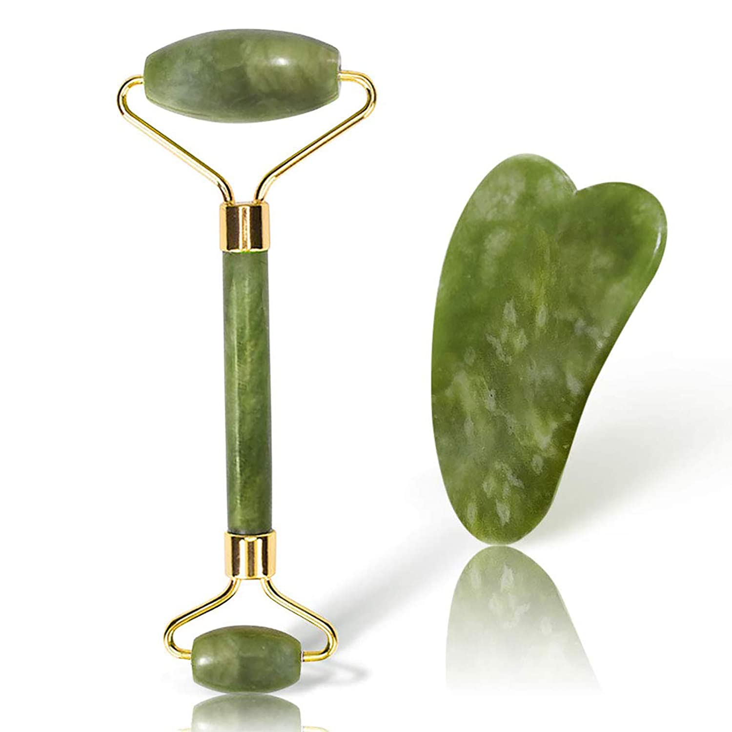 Hoe kan een gezichtsmassage Jade Roller Gua Sha-set uw huidverzorgingsroutine transformeren