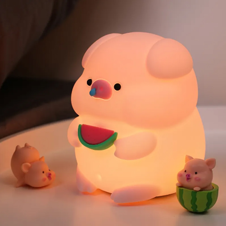Hoe verbeteren nachtlampjes van siliconen cartoon biggen de slaapsfeer in de kinderkamer?