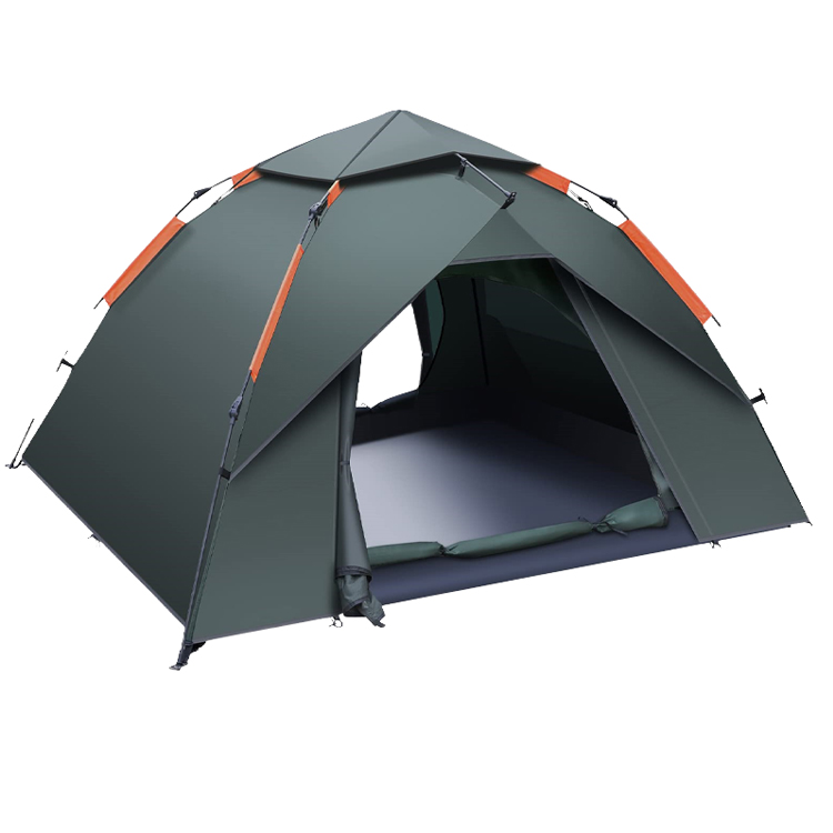 210D Oxford dubbellaagse automatische tent, regendicht, waterdicht