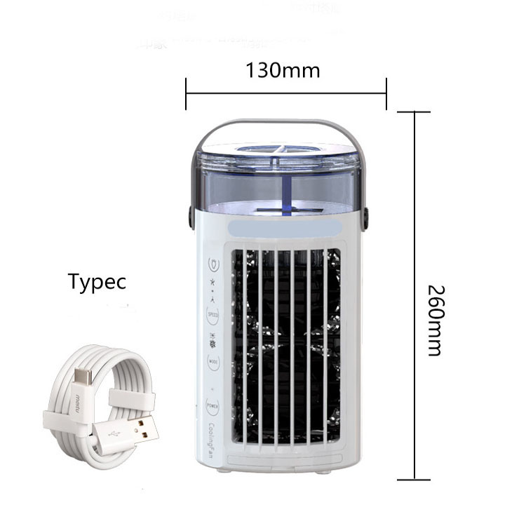 4 in 1 Mini Draagbare Koeling Airconditioner Ventilator