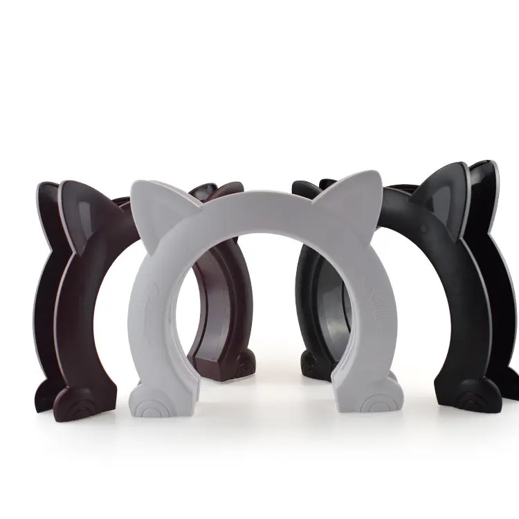 Verstelbare dikte kattendeur voor katten indoor kattendeur