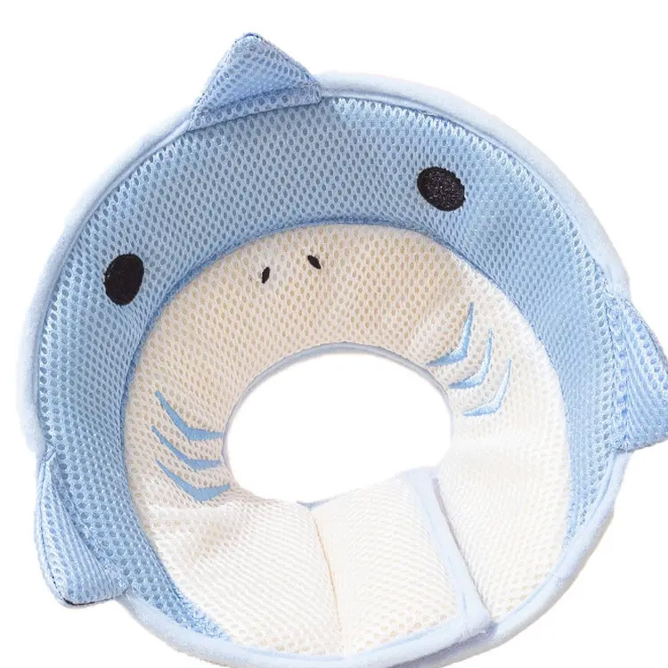 Cat Cone Collar Soft Pet Ademend verstelbare herstelkraag