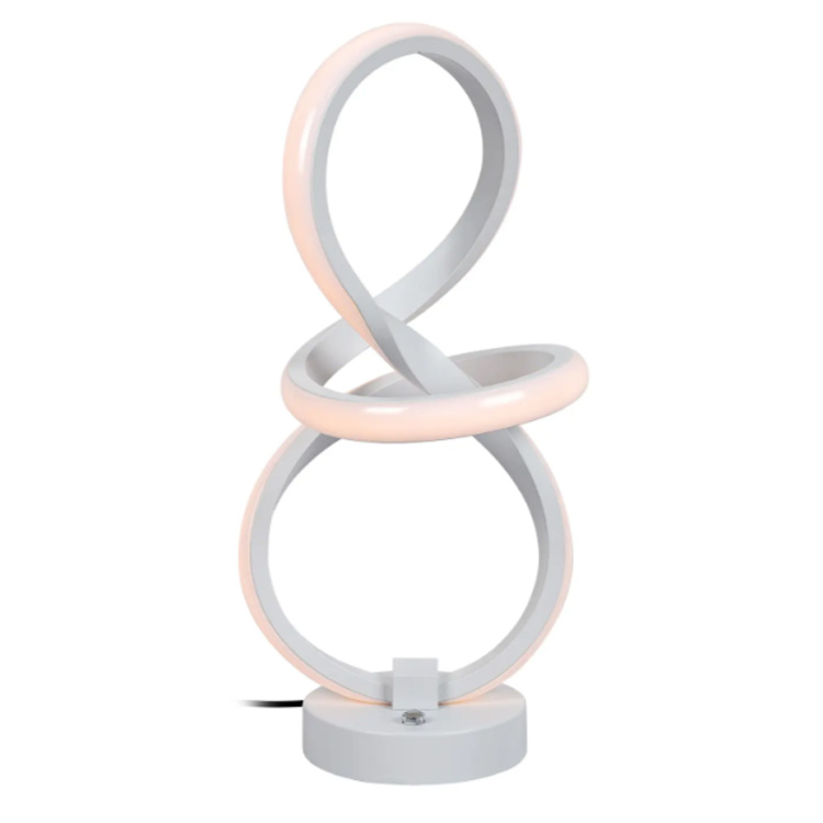 Creatieve moderne minimalistische luxe bescherming diner bureaulamp