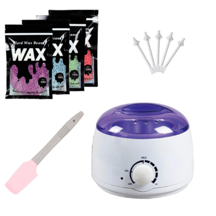 Aangepaste waxkit smelt snel haarwarmer waxpot set