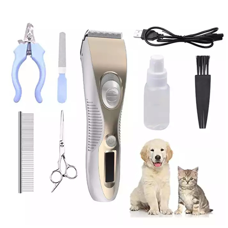 Draadloze Pet Grooming Clipper Kit Hondenhaartrimmer