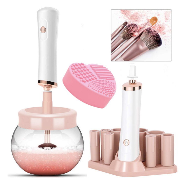 Elektrische cosmetische spinner make-upborstelreiniger en droger