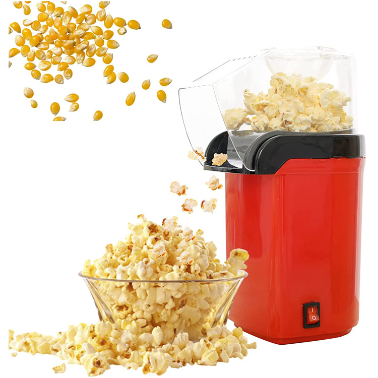 Elektrische Snelle Hetelucht Popcorn Popper Machine