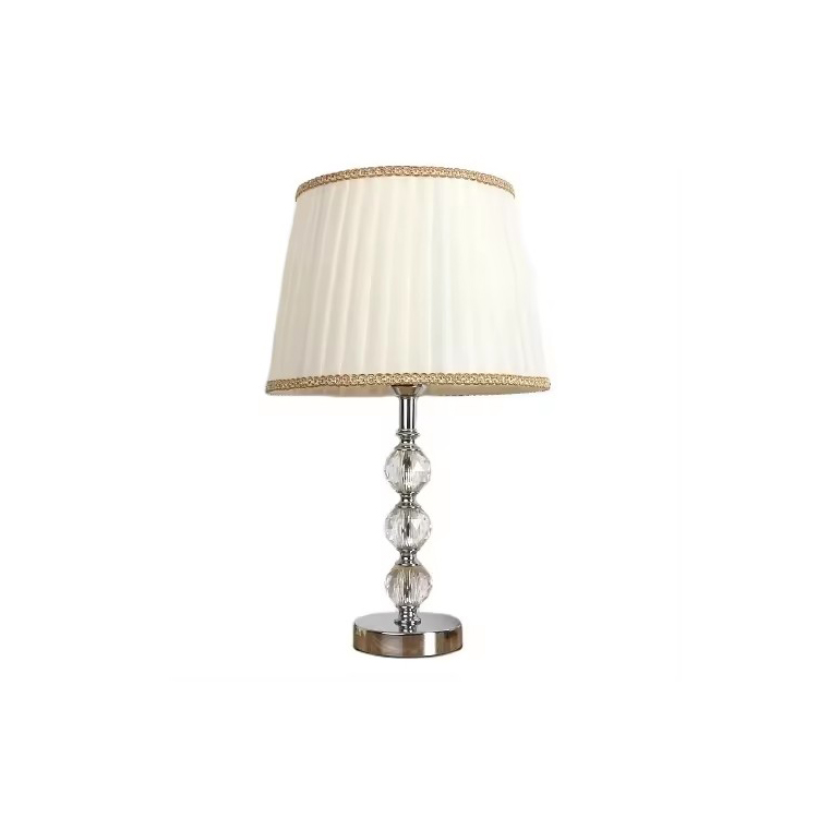 Europese moderne kristallen luxe led-slaapkamer tafellamp