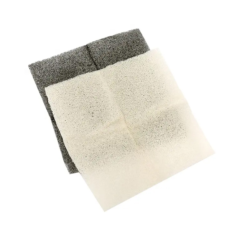 Gezicht reinigt Konjac handdoek vierkant Konjac spons handdoek