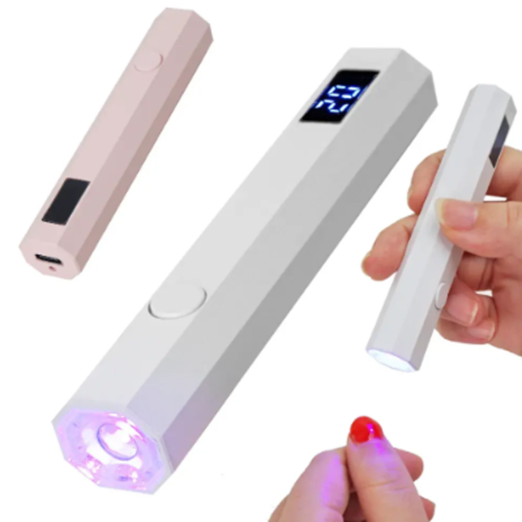 Handheld manicure lamp met digitale display mini baklamp