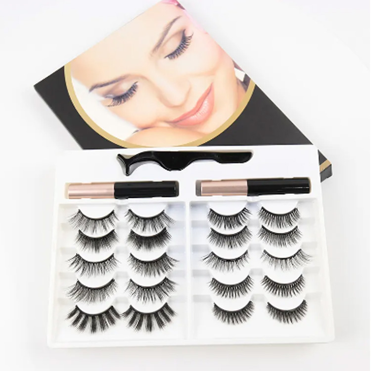 Hot Selling magnetische wimpers Private Label 10 Magnets Lashes