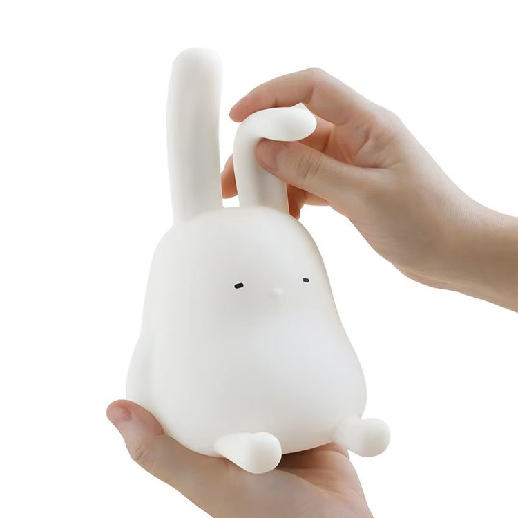Kindercadeau Siliconen Konijn Kindernachtlampje Bunny Bureaulamp