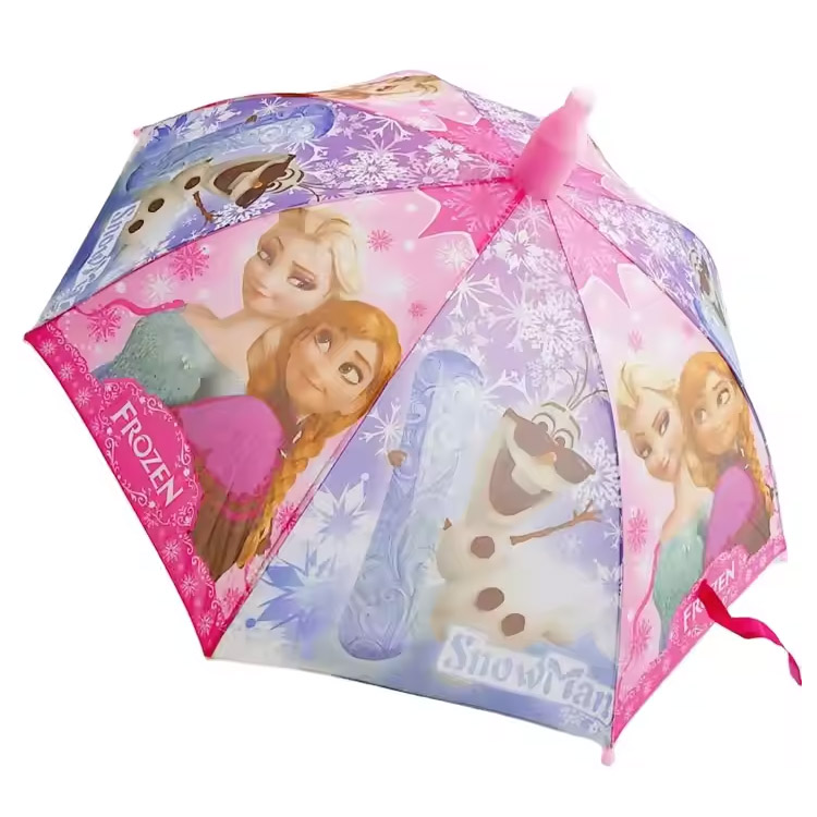 Kinderen Paraplu Pongee Anti Drip Cartoon Steel Plastic Polyester