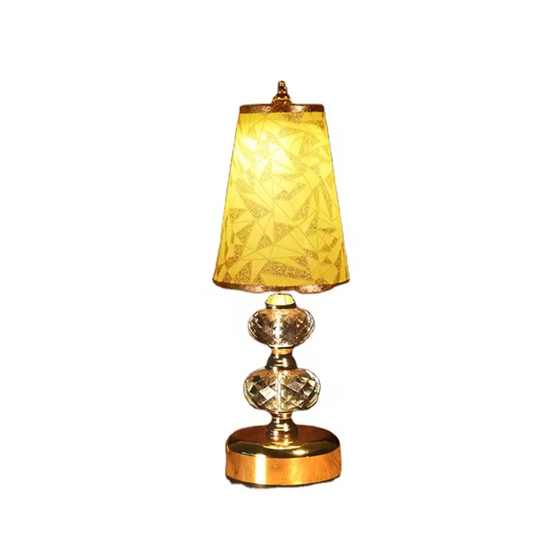 Luxe kleine draagbare lichtgevende USB-oplaadkegel-bureaulamp
