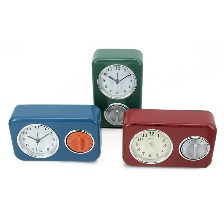 May Time Unieke Design Vintage Table Timer Clock