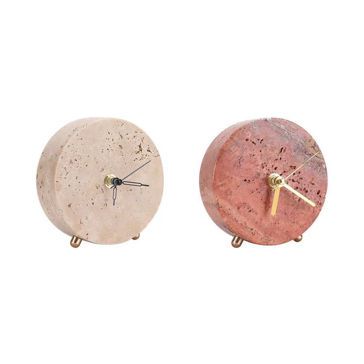 Modern Simple Creative Home Living Room Marble Clock