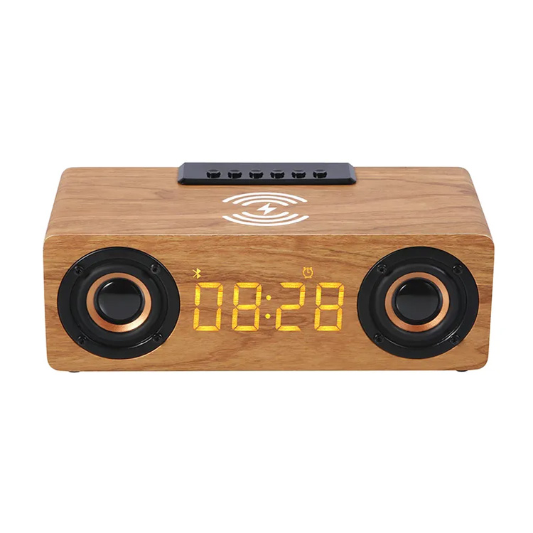 Multifunctionele 3 in 1 digitale draadloze oplaad Bluetooth -klok