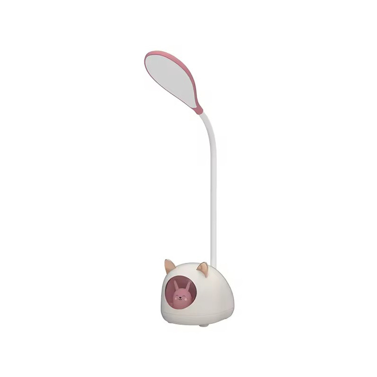 Nieuwe leuke stijl decoratie student leren ontwerp bureaulamp