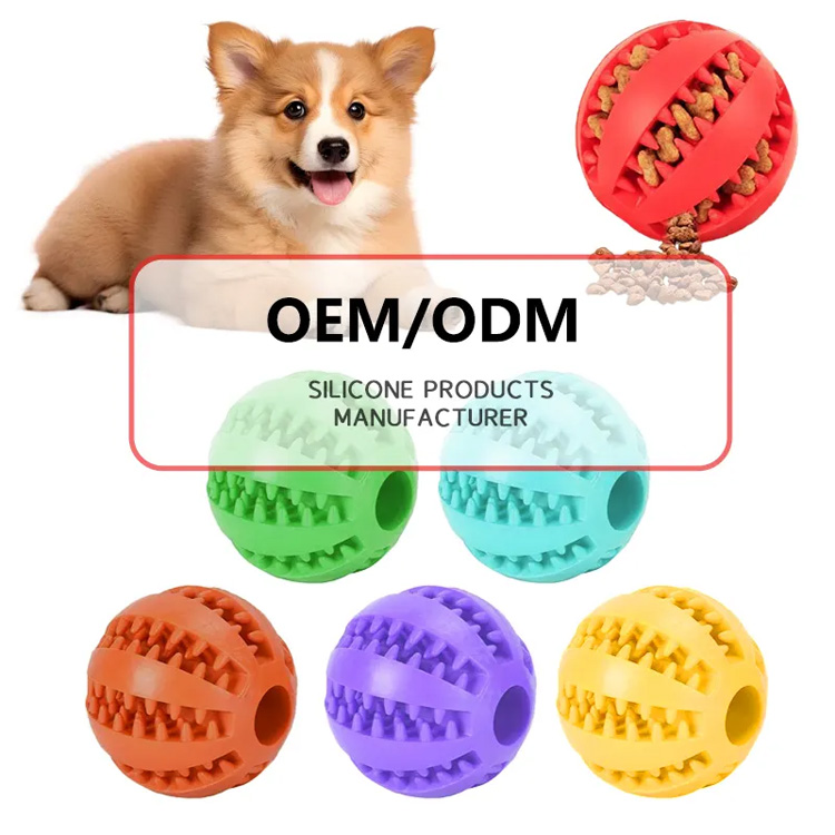 OEM/ODM Duurzaam Hot Sale aangepaste rubber huisdier Chew Toys