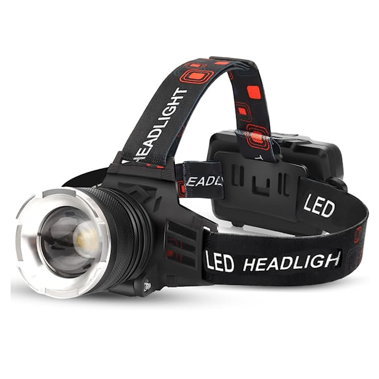 Outdoor Verstelbare Zoom Hoofdlamp LED Oplaadbare Hoofdlampen