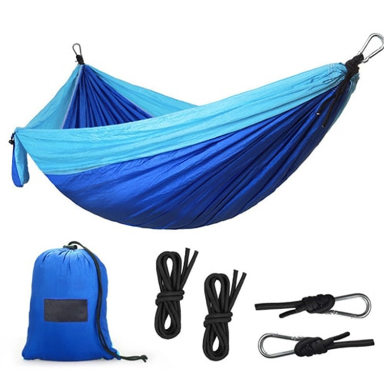 Outdoor Camping Single Persoon Stof Parachute Hangmat
