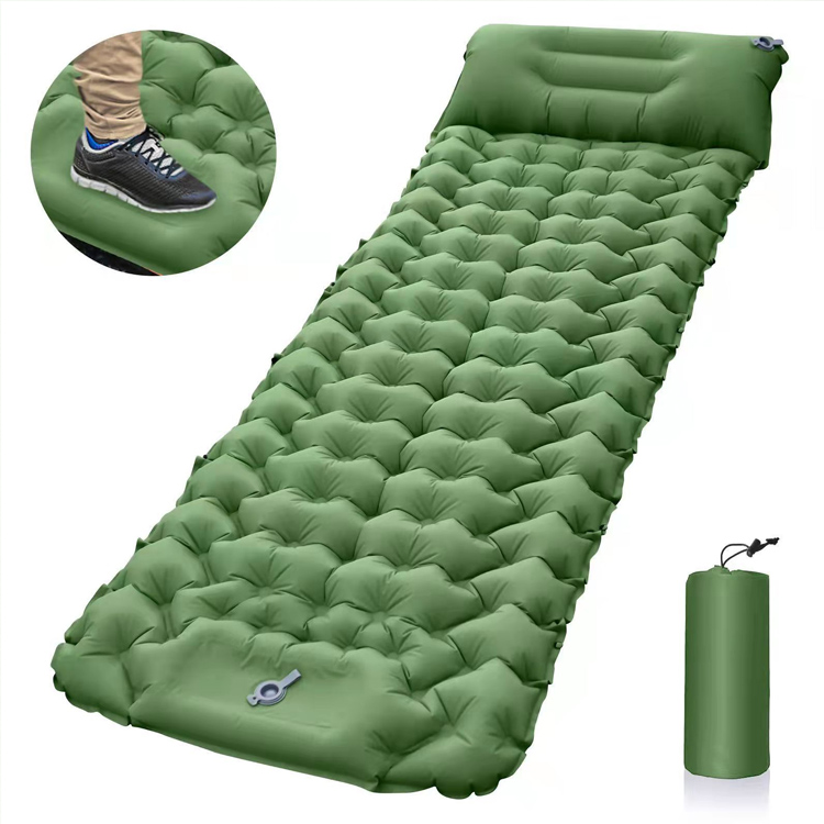 Outdoor Matras Draagbare Picknick Camping Strand Opblaasbaar Pad