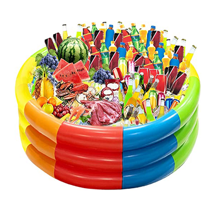 Outdoor Party Ice Tray Buffet Emmer Opblaasbare Koeler