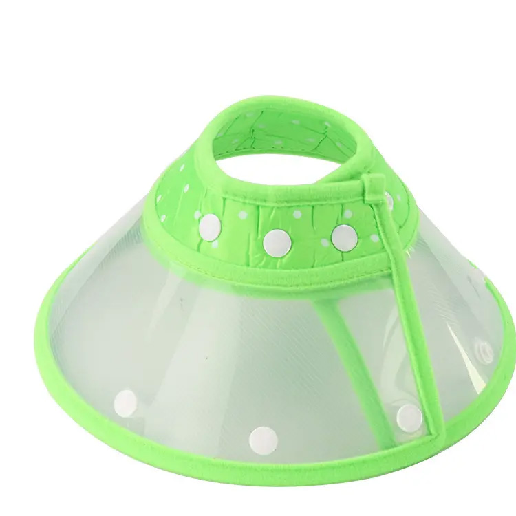 Huisdier Elizabethan Kraag kleurrijke zachte rand Pet Recovery Collar