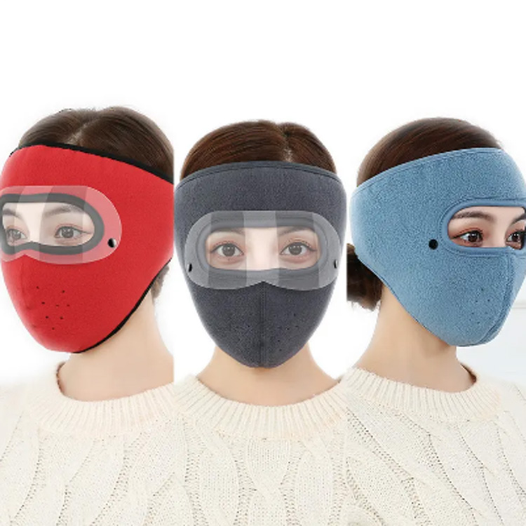 Polar fleece warm koudweerstand fietsen gezichtsmasker