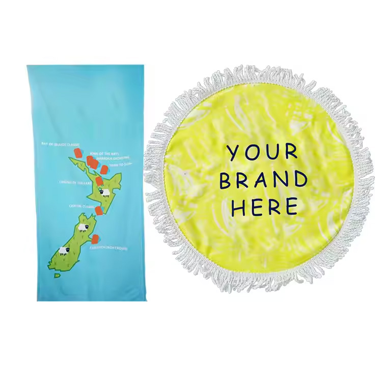 Promotie geschenken aangepast logo snel droog gedrukte sporthanddoek