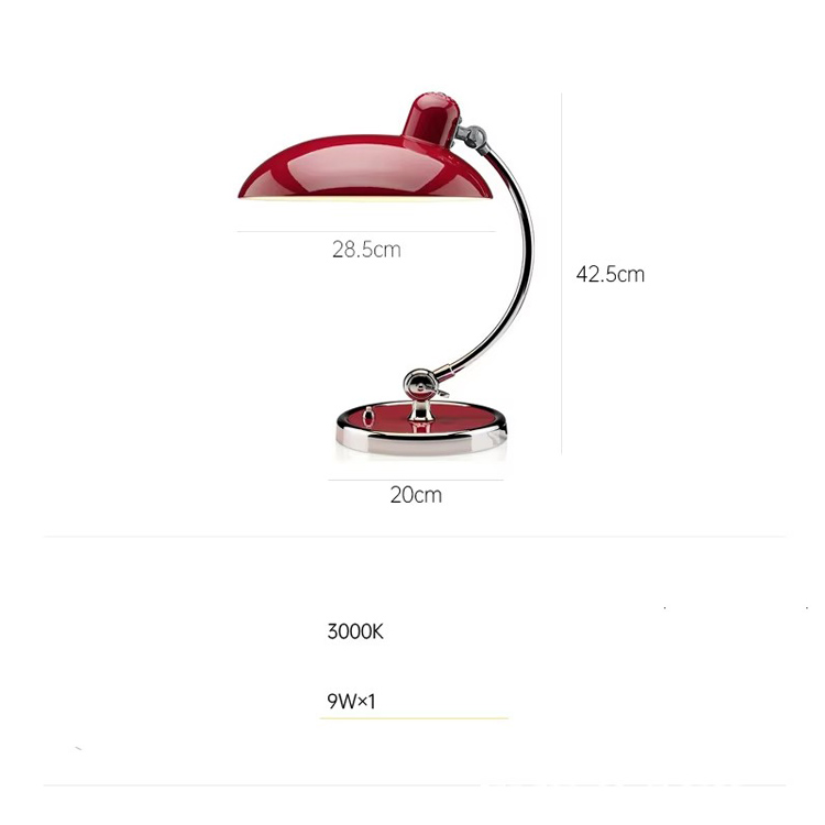 Decoratieve leeslamp Scandinavische ontwerper creatieve tafellamp