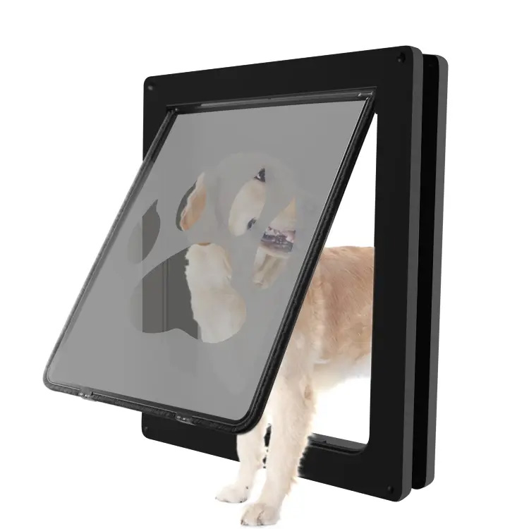 Beveiligingsbedekking en magnetische klep Pet Gate Dog Cat Flap Door