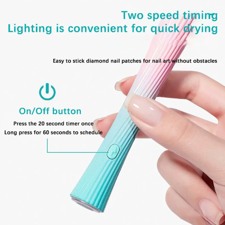 Kleine opslag Mini Baking Nail Art Handheld Lamp