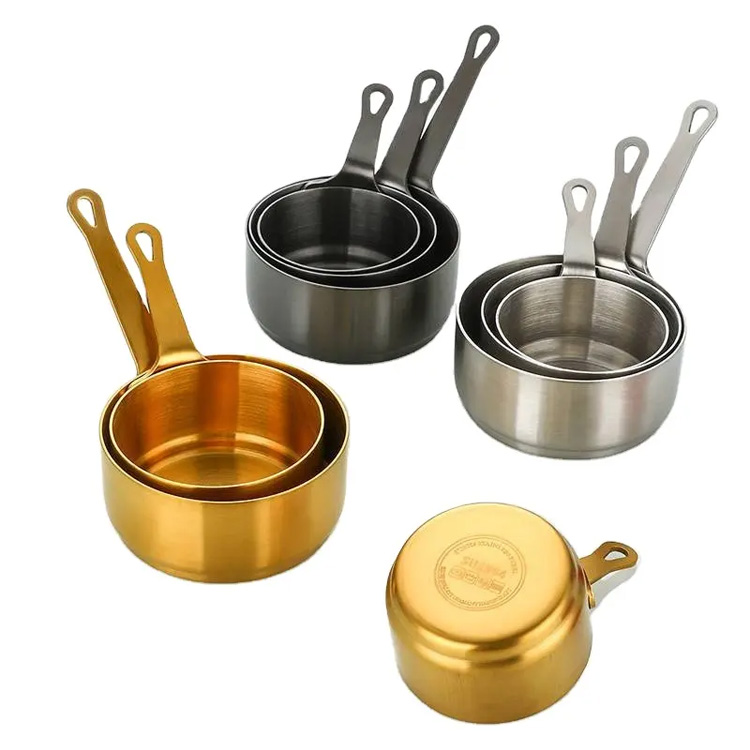 Roestvrij staal 304 metalen dipsaus Mini 3 -stks Saus Cup Bowl