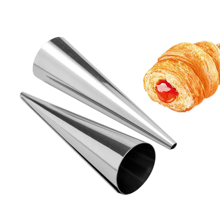 Roestvrij staal Deens brood croissant schimmel bakkegels