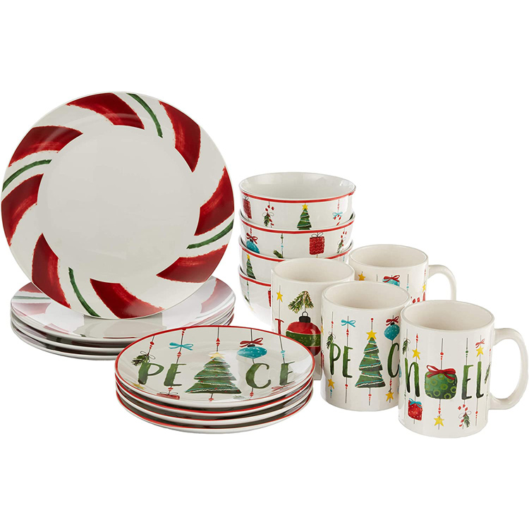 Steengoed Dinner Party Porselein Holiday Dinnerware Set