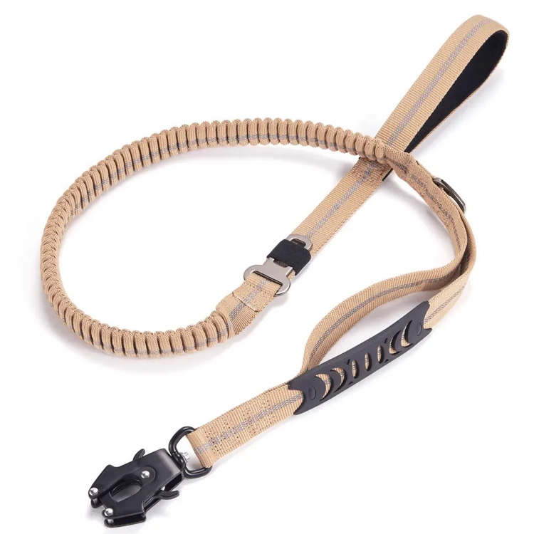 Wandelen neopreen met een gevlekte handvat Hands Free Dog -riem