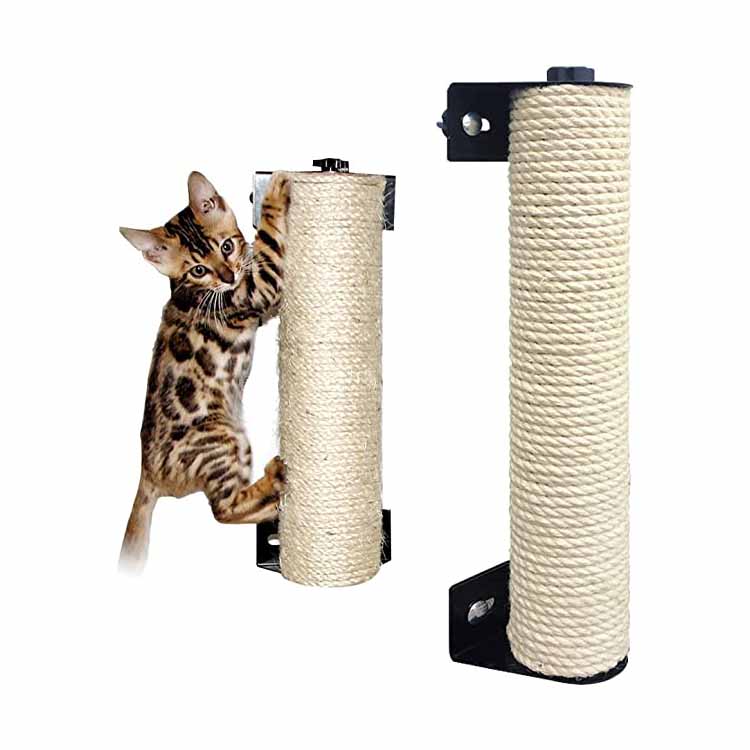 Wandgemonteerde Sisal Krabpaal Cat Claw Climber