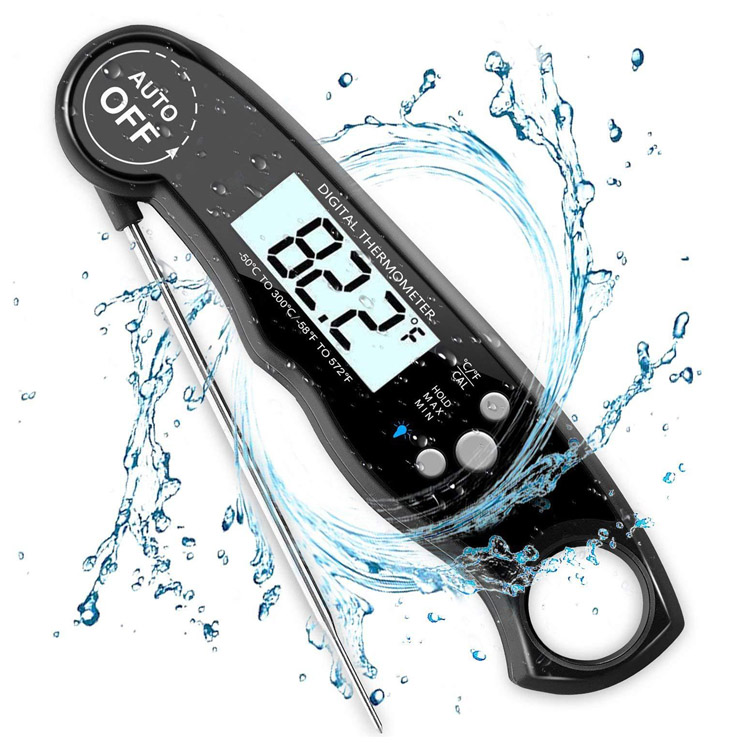 Waterdichte Instant Read Digital Food Probe vleesthermometer