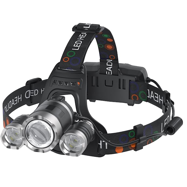 Waterdichte Outdoor Camping USB Oplaadbare Hoofdlampen