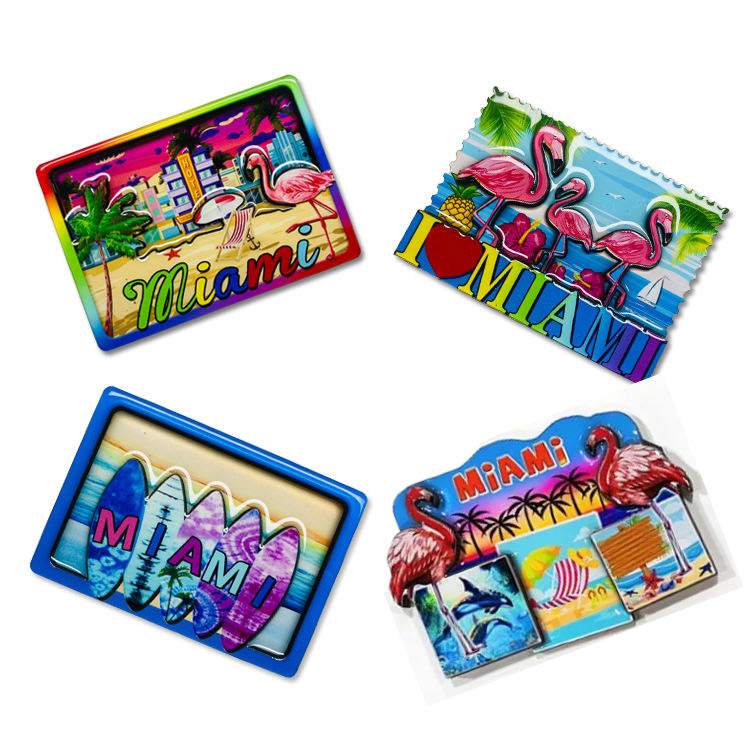 Houten stad stad naam verkeersbord souvenir koelkastmagneet