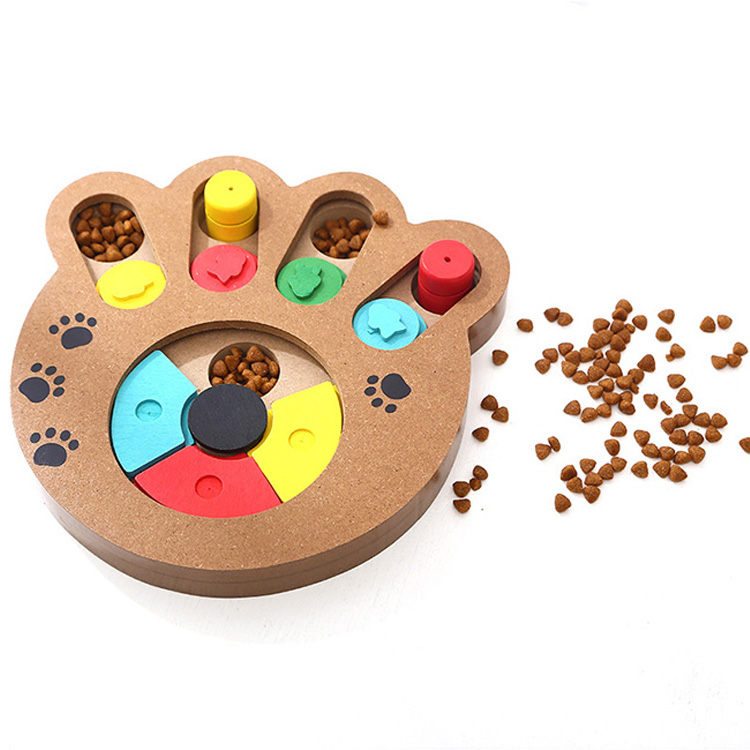 Houten hondenvoer Treat Pet IQ Training Puzzle Toys