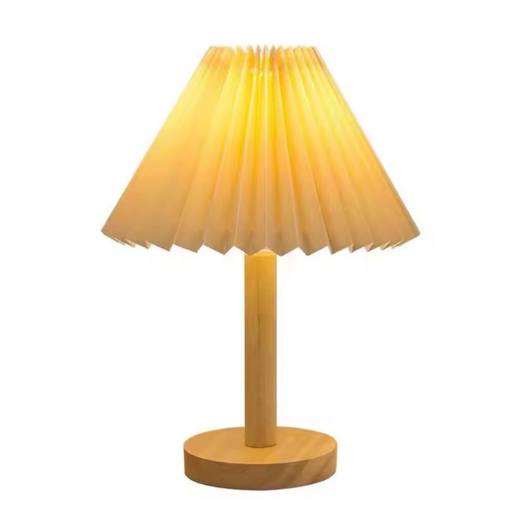 Houten tafellamp Bureaulamp Home Decor Kleine tafellamp